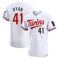 M.Twins #41 Joe Ryan Player White Home Limited Elite Jdoa Stitched Jerseys