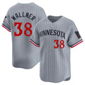 M.Twins #38 Matt Wallner Player Gray Home Limited Jdoa Stitched Jerseys