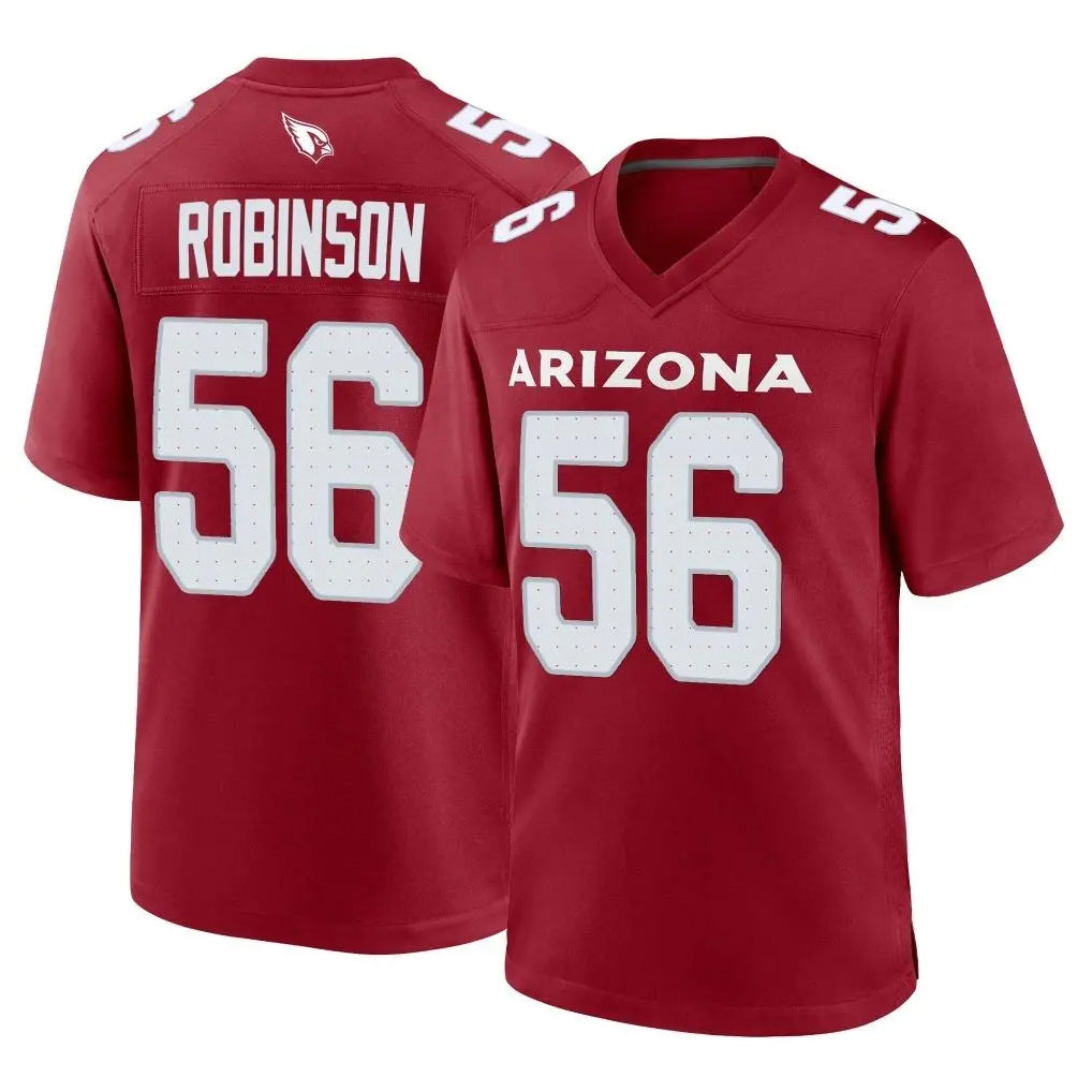 A.Cardinals #56 Darius Robinson Player Cardinal Limited Home Game Jdoa Stitched Jerseys