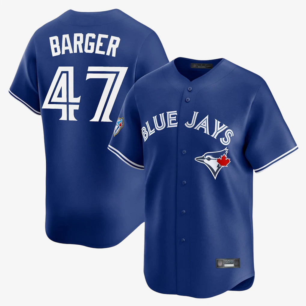 T.Blue Jays #47 Addison Barger Player Royal Home Limited Jdoa Stitched Jerseys