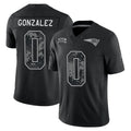 NE.Patriots #0 Christian Gonzalez Player Black Limited 2026 Salute to Service Home Game Jdoa Stitched Jerseys