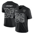 LV.Raiders #98 Maxx Crosby Player Black Limited 2026 Salute to Service Home Game Stitched Jerseys
