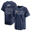 T.Bay Rays #22 Griffin Jax Player Navy Home Limited Jdoa Stitched Jerseys