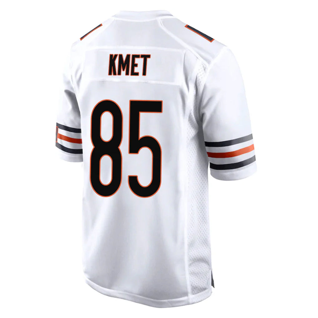 C.Bears #85 Cole Kmet Player White Home Game Jdoa Stitched Jerseys