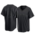 P.Phillies #2 Justin Crawford Player Black Pitch Fashion Limited T-shirt Jdoa Stitched Jerseys