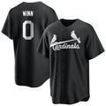 St. Louis Cardinals #0 Masyn Winn Player Black City Connect Home Limited Jdoa Stitched Jerseys