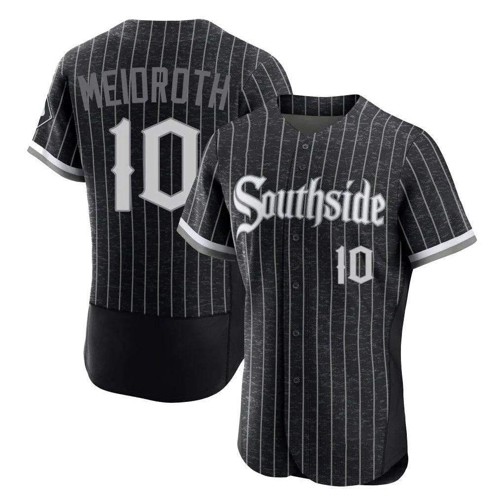 C.White Sox #10 Chase Meidroth Player Black City Connect Limited Elite Home Jdoa Stitched Jerseys