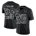 IN.Colts #28 Jonathan Taylor Player Black Limited 2026 Salute to Service Home Game Hdoa Stitched Jerseys