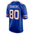 Jdoa B.Bills #80 Tyrell Shavers Royal Team Game Jersey