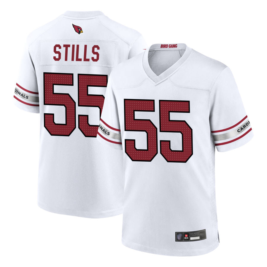 A.Cardinals #55 Dante Stills Player White Home Game Jdoa Stitched Jerseys