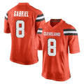 C.Browns #8 Dillon Gabriel Player Orange Home Game Jdoa Stitched Jerseys