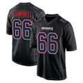 NE.Patriots #66 Will Campbell Player Carbon Fashion Limited Home Game Jdoa Stitched Jerseys