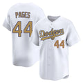 LA.Dodgers #44 Andy Pages Player Gold Collection Limited Home Jdoa Stitched Jerseys
