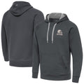 C.Browns ## Browns Blank Player Gray Brushed Carbon Pullover Hoodie Limited Jdoa Stitched Jerseys