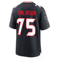 Jdoa H.Texans #75 Laken Tomlinson Navy Team Game Jersey