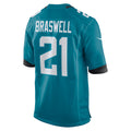 Jdoa J.Jaguars #21 Christian Braswell Teal Team Game Jersey