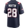 Jdoa NE.Patriots #28 Curtis Martin Navy Game Retired Player Jersey
