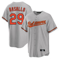 B.Orioles #29 Samuel Basallo Player Gray Home Game Jdoa Stitched Jerseys