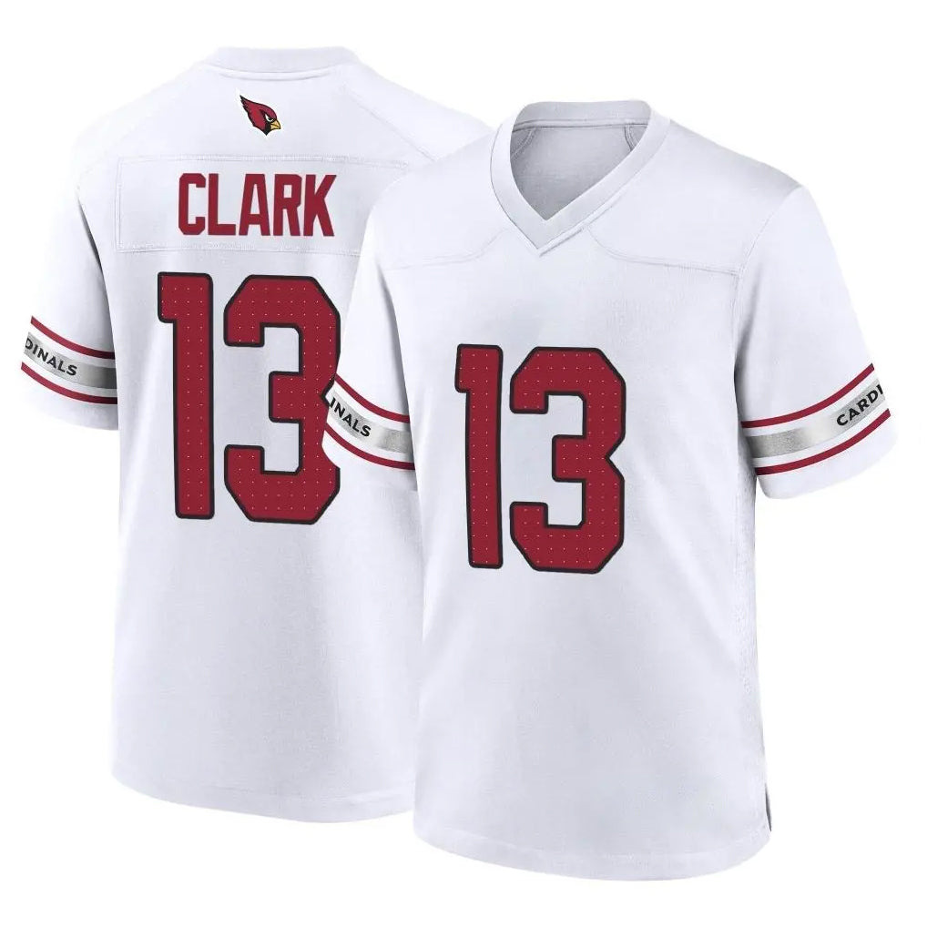 A.Cardinals #13 Kei'Trel Clark Player White Home Game Jdoa Stitched Jerseys