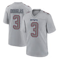 NE.Patriots #3 DeMario Douglas Player Gray Fashion Limited Home Game Jdoa Stitched Jerseys