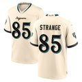 J.Jaguars #85 Brenton Strange Player Natural 2026 Rivalries Collection Game Jdoa Stitched Jerseys
