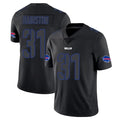 B.Bills #31 Maxwell Hairston Player Black Impact Limited Home Game Jdoa Stitched Jerseys