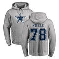 D.Cowboys #78 Terence Steele Player Gray LOGO Pullover Hoodie Limited Jdoa Stitched Jerseys