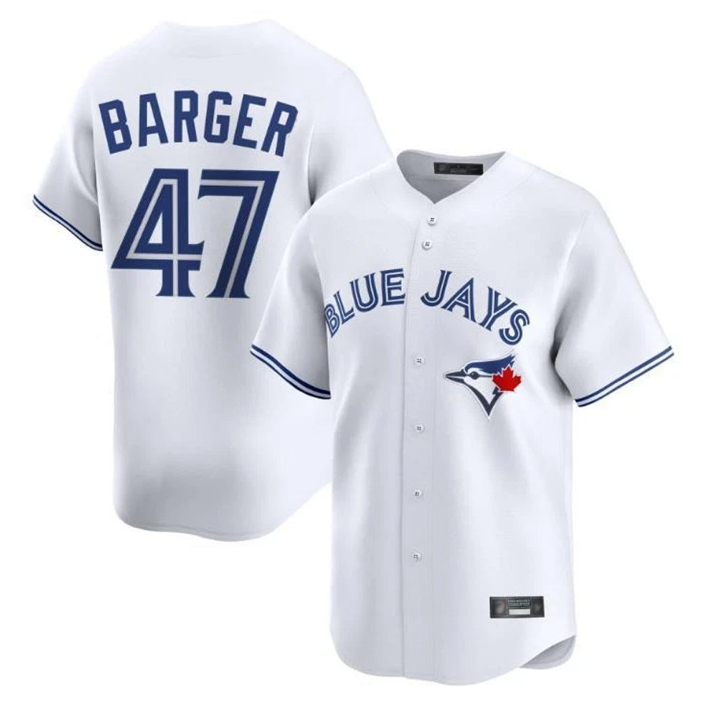 T.Blue Jays #47 Addison Barger Player White Home Limited Jdoa Stitched Jerseys