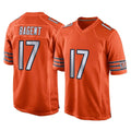 C.Bears #17 Tyson Bagent Player Orange Home Game Jdoa Stitched Jerseys