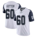 D.Cowboys #60 Tyler Guyton Player White-Navy Limited Color Rush Vapor Untouchable Home Game Jdoa Stitched Jerseys