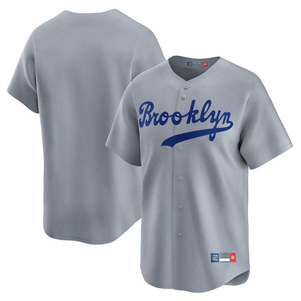 LA.Dodgers ## Dodgers Blank Player Gray Game Limited Home Jdoa Stitched Jerseys