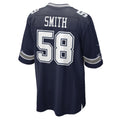 Jdoa D.Cowboys #58 Mazi Smith Navy Game Jersey