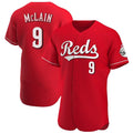 C.Reds #9 Matt McLain Player Red Limited Elite Home Jdoa Stitched Jerseys