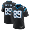 C.Panthers #89 Steve Smith Sr. Black Retired Player Home Game Jdoa Stitched Jerseys