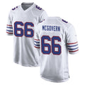 B.Bills #66 Connor McGovern Player White Alternate Game Jdoa Stitched Jerseys