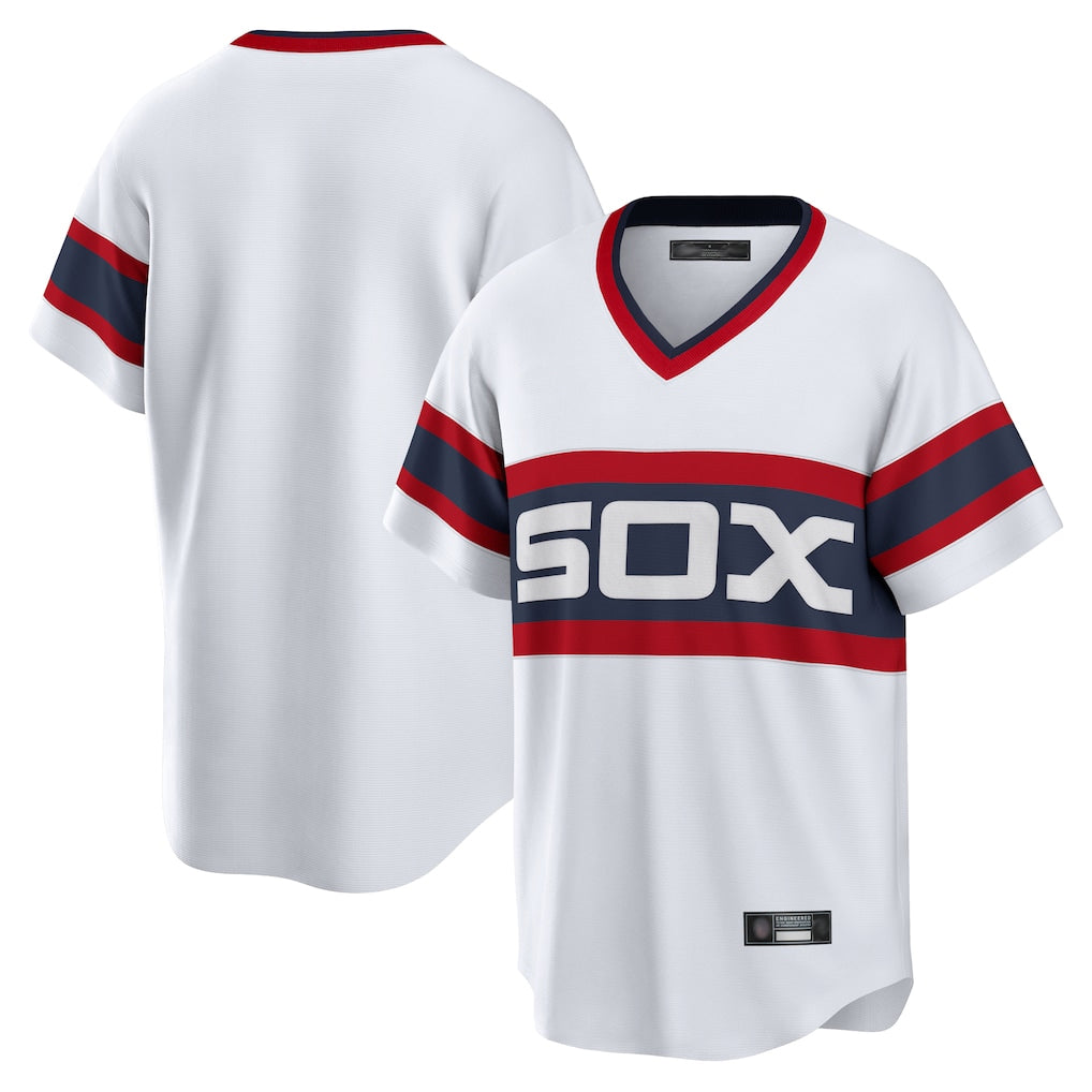 C.White Sox ## White Sox Blank Player White T-shirt Home Game Jdoa Stitched Jerseys