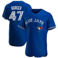T.Blue Jays #47 Addison Barger Player Royal Elite Limited Jdoa Stitched Jerseys