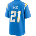 Jdoa LA.Chargers #21 John Hadl Powder Blue Game Retired Player Jersey