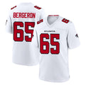 A.Falcons #65 Matthew Bergeron Player White Team Color Home Game Jdoa Stitched Jerseys