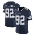 D.Cowboys #92 Quinnen Williams Player Navy Vapor Untouchable Limited Home Game Jdoa Stitched Jerseys