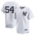 NY.Yankees #54 Max Fried Player White Limited Home Jdoa Stitched Jerseys