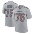 NE.Patriots #76 Morgan Moses Player Gray Fashion Limited Home Game Jdoa Stitched Jerseys