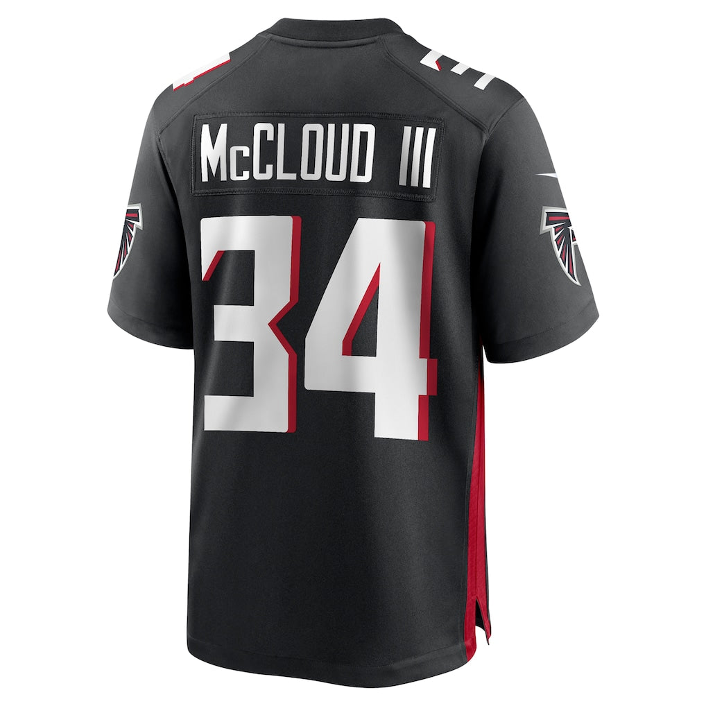 Jdoa A.Falcons #34 Ray-Ray McCloud III Black Retired Player Jersey