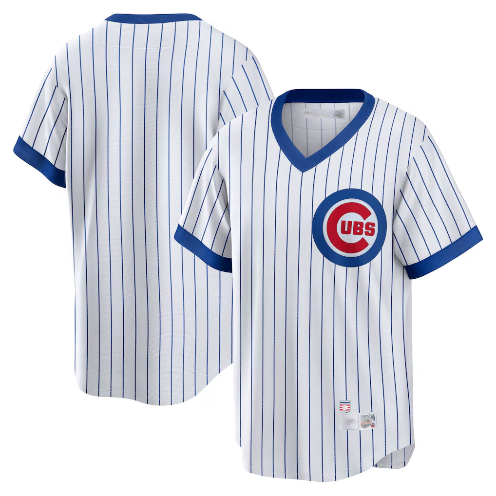 C.Cubs ## Cubs Blank Player White T-shirt Cooperstown Collection Limited Jdoa Stitched Jerseys