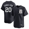 D.Tigers #20 Spencer Torkelson Player Navy Home Limited Game Jdoa Stitched Jerseys