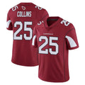 A.Cardinals #25 Zaven Collins Player Cardinal Vapor Limited Home Game  Jdoa Stitched Jerseys