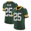 GB.Packers #25 Keisean Nixon Player Green Vapor Untouchable Limited Home Game Jdoa Stitched Jerseys