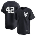 NY.Yankees #42 Mariano Rivera Player Navy Alternate Limited Jdoa Stitched Jerseys