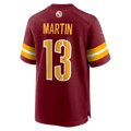 Jdoa W.Commanders #13 Tay Martin Burgundy Team Game Jersey