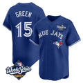 T.Blue Jays #15 Chad Green Player Royal 2025 World Series Limited Jdoa Stitched Jerseys